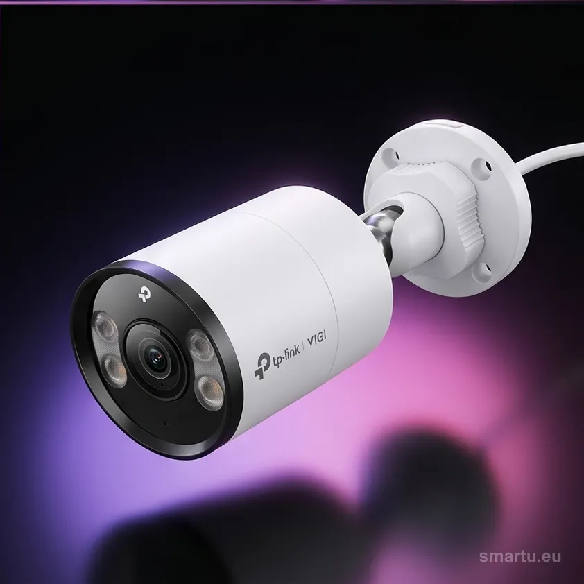 Kamera IP TP-Link VIGI C355 6mm, 5MP, full color 24/7, IP67, PoE, dwukierunkowe audio, H.265+ Kamera IP TP-Link VIGI C355 6mm, 5MP, full color 24/7, IP67, PoE, dwukierunkowe audio, H.265+
