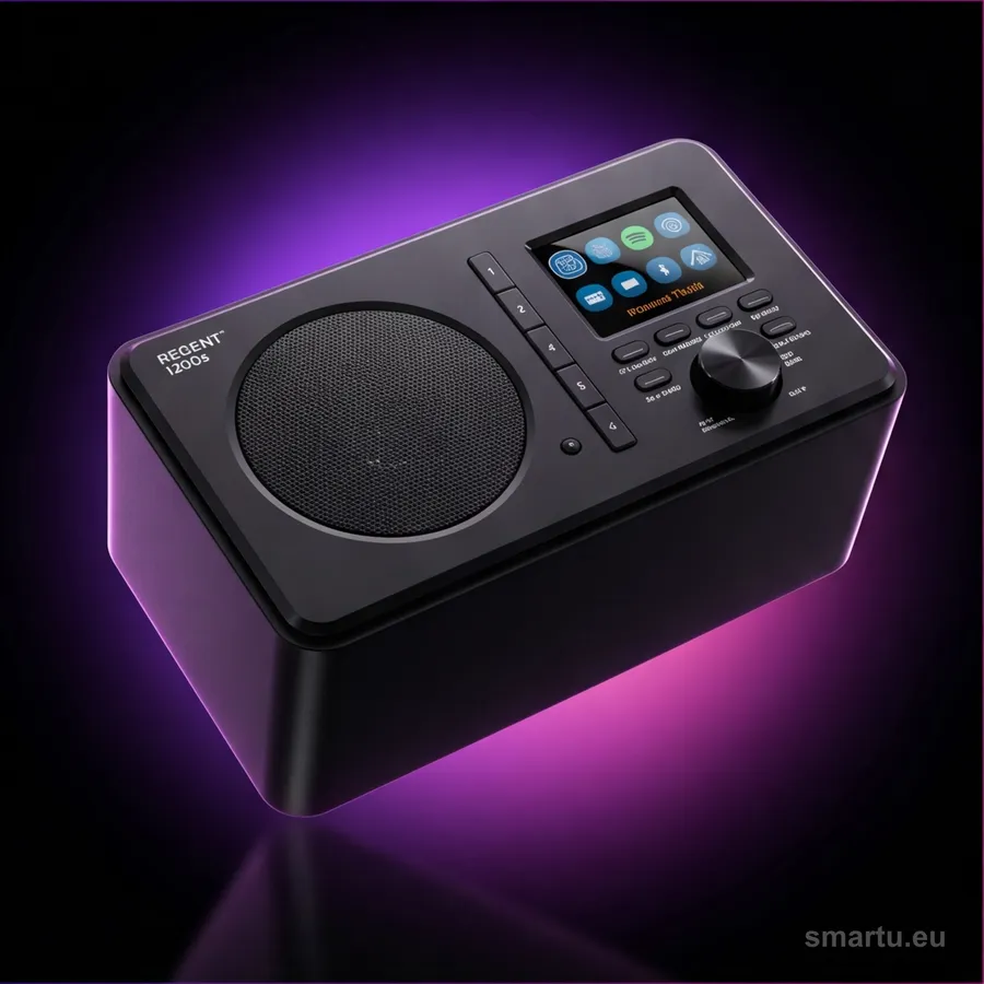 Radio Ferguson Regent i200s (Black) (Spotify, DAB, FM, USB, AUX IN, Bluetooth) — ujęcie 1