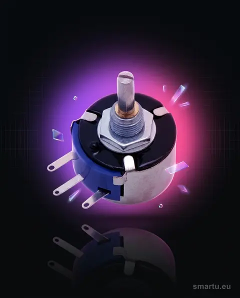 Potencjometr Obrotowy 3W 10K Ohm Liniowy Typ B, precyzyjna regulacja rezystancji Potencjometr Obrotowy 3W 10K Ohm Liniowy Typ B, precyzyjna regulacja rezystancji