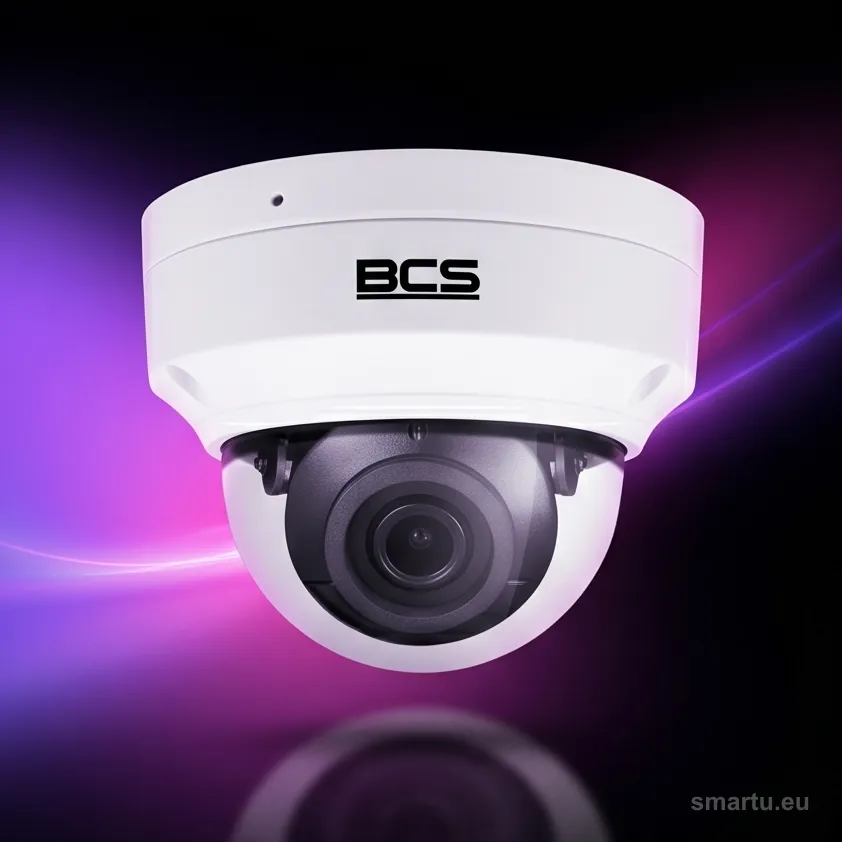Kamera IP BCS POINT BCS-P-DIP24FC-Ai1 kopułkowa 4 Mpx, NightColor, WDR 120 dB, mikrofon, IP67, IK10 Kamera IP BCS POINT BCS-P-DIP24FC-Ai1 kopułkowa 4 Mpx, NightColor, WDR 120 dB, mikrofon, IP67, IK10