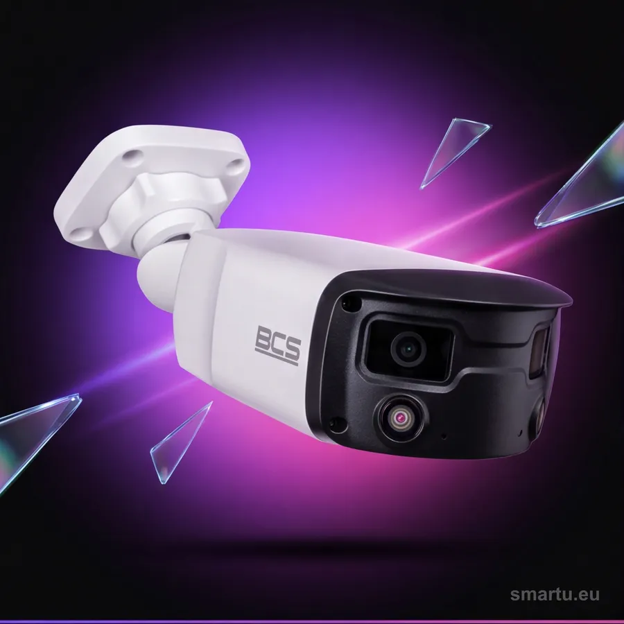 Kamera panoramiczna IP 8 MP BCS Point BCS-P-PTIP2X4FCL3-Ai2 180 stopni NightColor AI PoE Kamera panoramiczna IP 8 MP BCS Point BCS-P-PTIP2X4FCL3-Ai2 180 stopni NightColor AI PoE