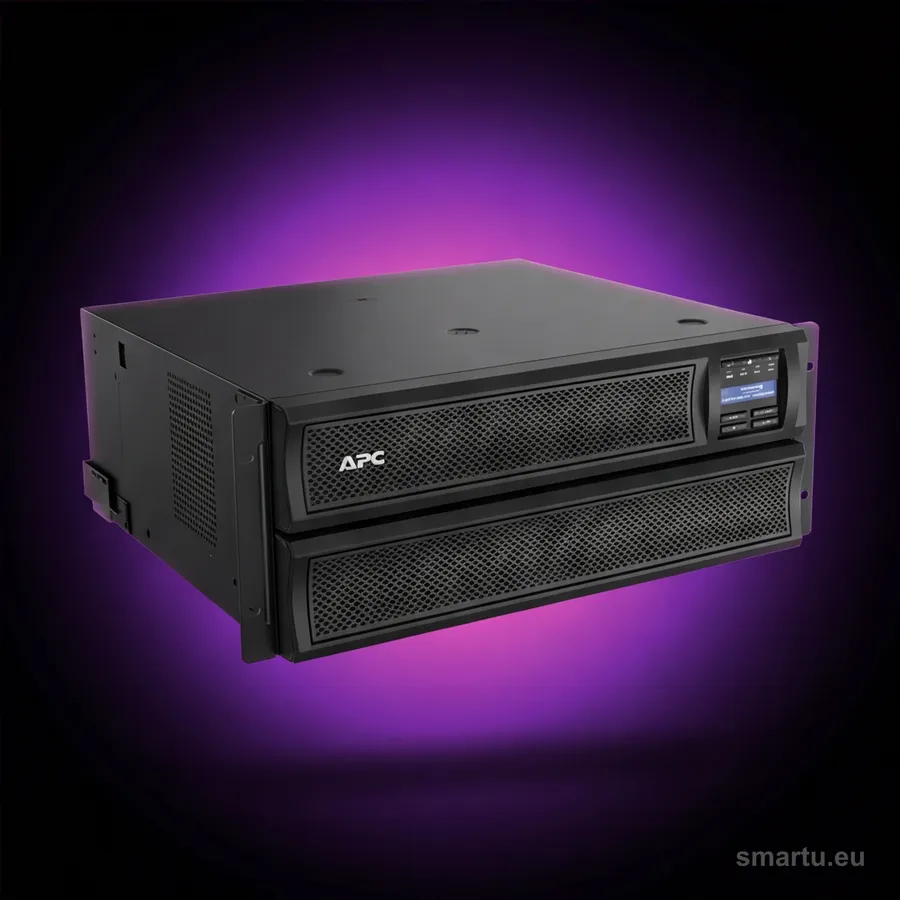 APC Smart-UPS X SMX2200HVNC 2200VA 1980W rack tower 4U LCD karta sieciowa AP9641 UPS — ujęcie 1