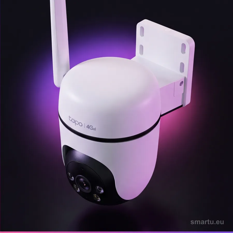 TP-Link Tapo C501GW kamera zewnętrzna 4G LTE, obrotowa 360 stopni, kolor w nocy, IP66, syrena