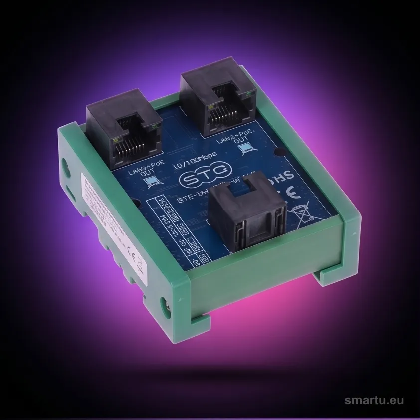 SWITCH POE / EXTENDER STG-SW-POE-3-110 3-PORTOWY STG SWITCH POE / EXTENDER STG-SW-POE-3-110 3-PORTOWY STG
