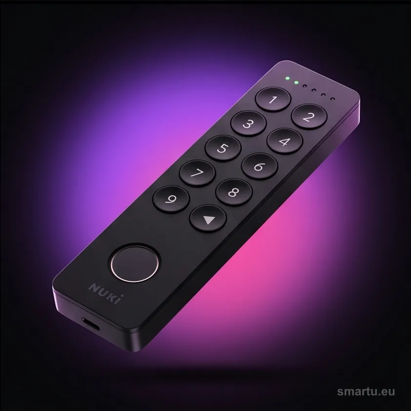 NUKI Keypad 2.0 klawiatura kod PIN odcisk palca Bluetooth 5.0 IP54 zewnętrzna NUKI Keypad 2.0 klawiatura kod PIN odcisk palca Bluetooth 5.0 IP54 zewnętrzna