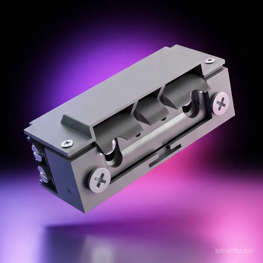 Elektrozaczep HARTTE XS24U-C seria XS (R5) z wyślizgiem 24V AC/DC — ujęcie 1