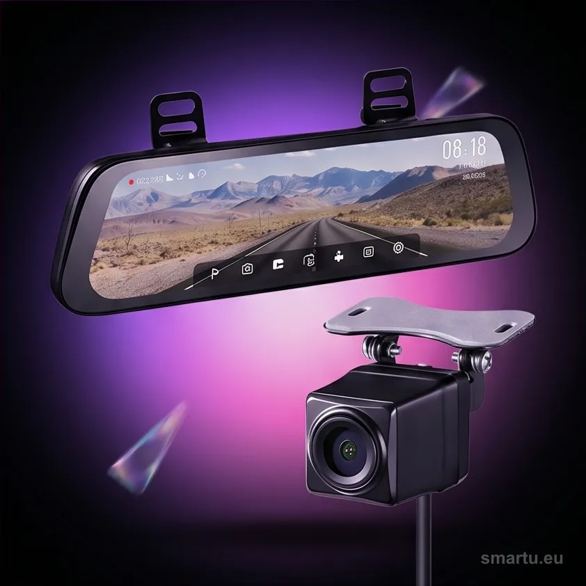 Wideorejestrator 70mai S500 Wi-Fi + kamera tylna RC13 Wideorejestrator 70mai S500 Wi-Fi + kamera tylna RC13