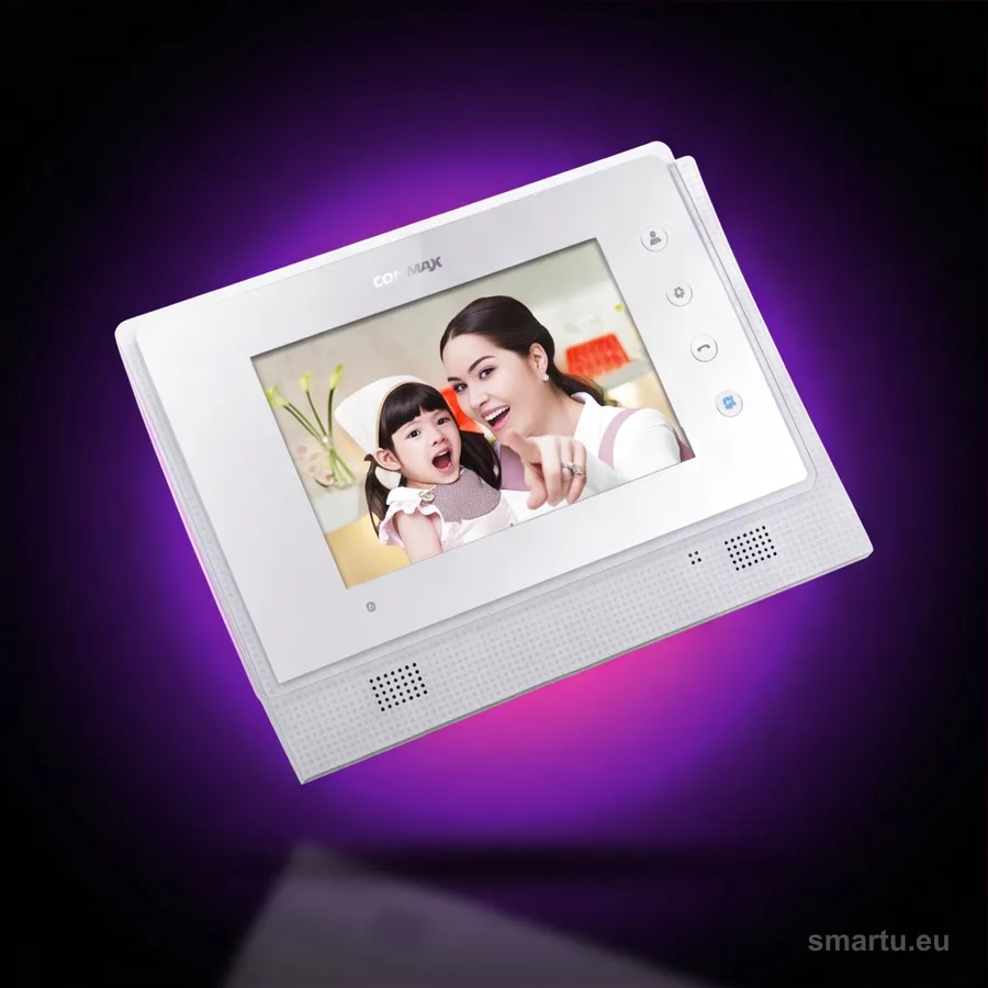 COMMAX CDV-70UM White monitor wideodomofonowy 7 cali TFT LCD pamięć microSD PIP