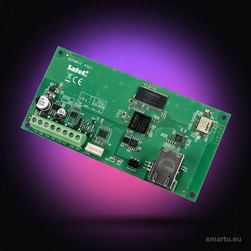 SATEL ETHM-1 PLUS moduł Ethernet TCP/IP do central INTEGRA i VERSA, monitoring i app SATEL ETHM-1 PLUS moduł Ethernet TCP/IP do central INTEGRA i VERSA, monitoring i app