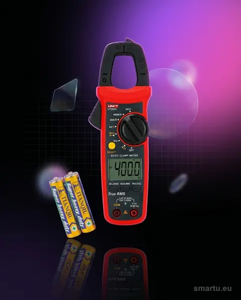 Miernik cęgowy UNI-T UT203+ AC/DC 400A 600V LCD Miernik cęgowy UNI-T UT203+ AC/DC 400A 600V LCD