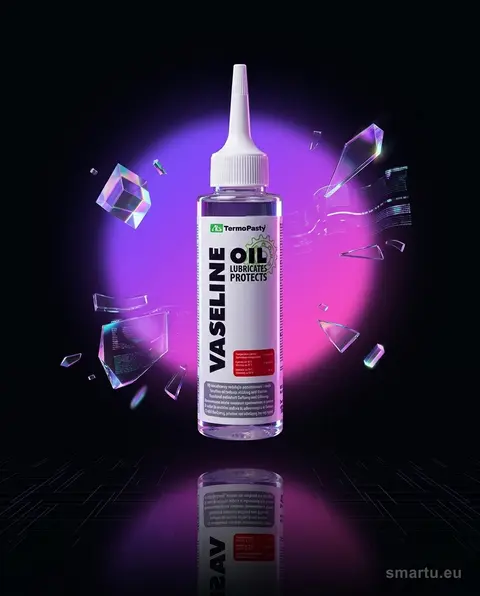 AG TermoPasty Płyn wazelinowy 100ml AG, olej do smarowania mechanizmów precyzyjnych, maszyn, konserwacji plastiku i gumy AG TermoPasty Płyn wazelinowy 100ml AG, olej do smarowania mechanizmów precyzyjnych, maszyn, konserwacji plastiku i gumy
