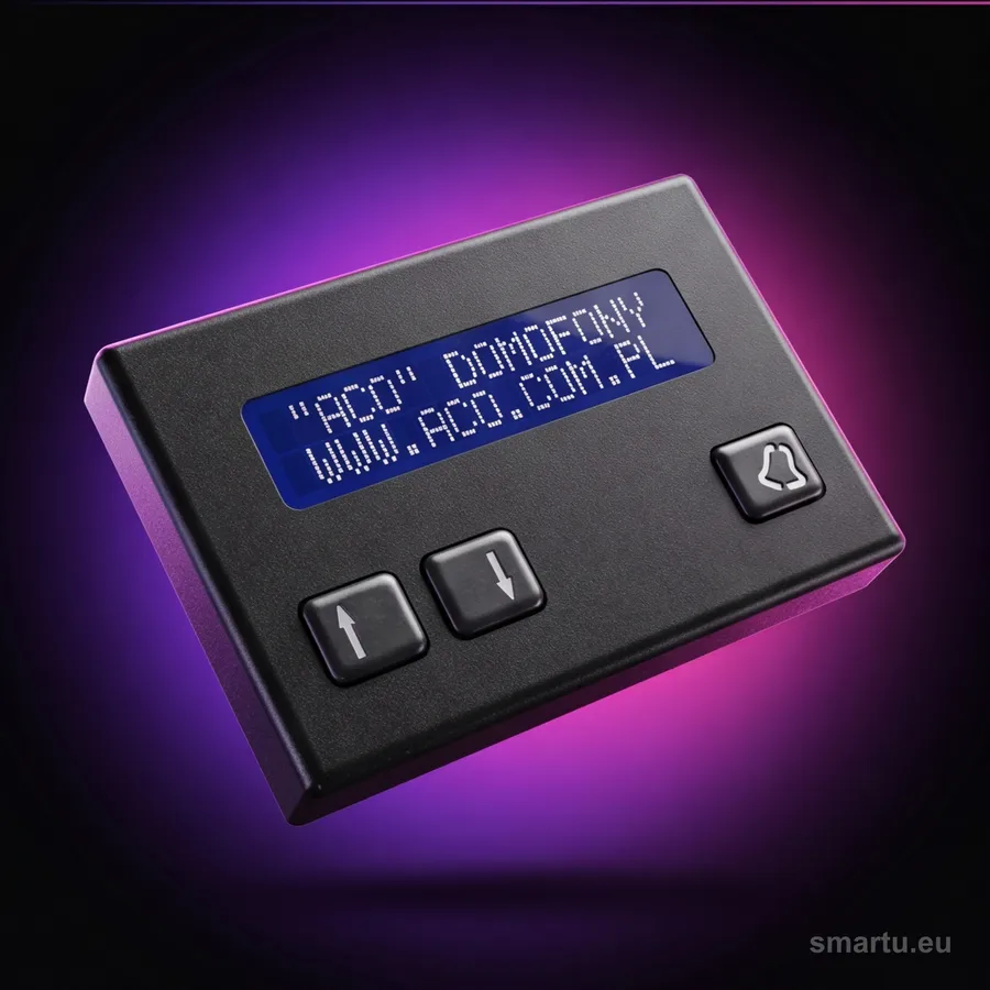 ACO CDN-230E ST Elektroniczny spis lokatorów stal