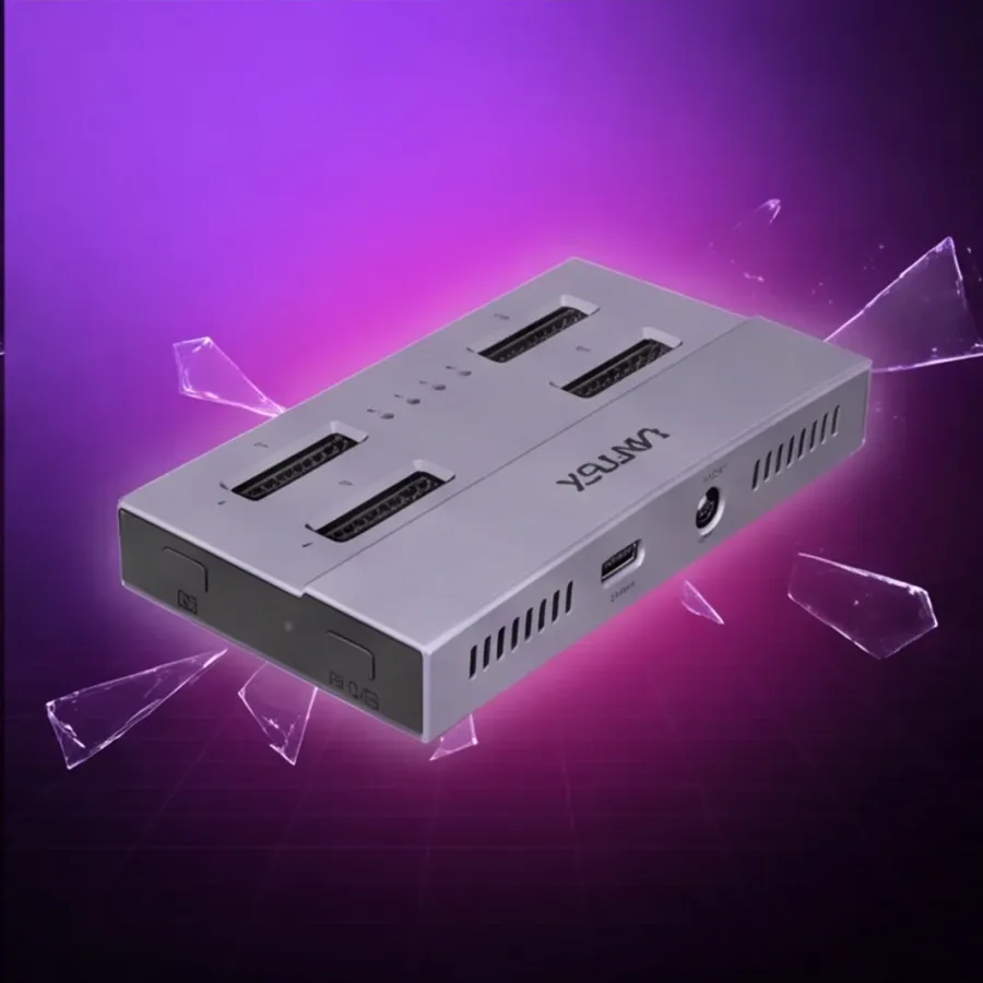 Stacja Unitek klonująca dyski 4x M.2 SSD, USB 4; S1243BGY01-EU — zdjęcie główne, smartu.eu Stacja Unitek klonująca dyski 4x M.2 SSD, USB 4; S1243BGY01-EU — zdjęcie główne, smartu.eu