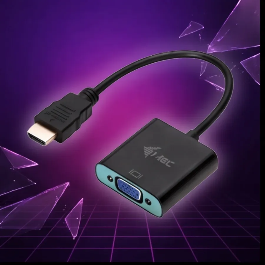 Adapter i-tec kablowy HDMI do VGA — zdjęcie główne, smartu.eu Adapter i-tec kablowy HDMI do VGA — zdjęcie główne, smartu.eu