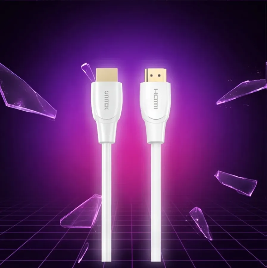 Kabel Unitek HDMI 2.0 4K 60Hz; 1m; biały; C11090AWH03-1M — zdjęcie główne, smartu.eu Kabel Unitek HDMI 2.0 4K 60Hz; 1m; biały; C11090AWH03-1M — zdjęcie główne, smartu.eu
