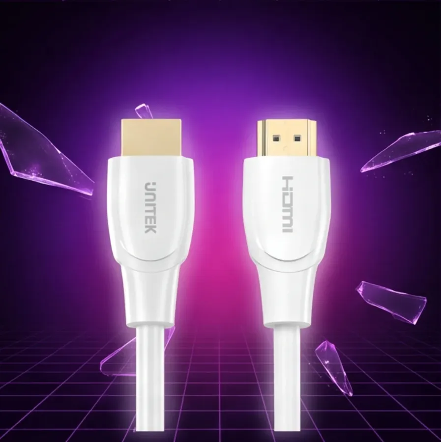 Kabel Unitek HDMI 2.0 4K 60Hz; 1m C11090AWH03-3M Biały — zdjęcie główne, smartu.eu Kabel Unitek HDMI 2.0 4K 60Hz; 1m C11090AWH03-3M Biały — zdjęcie główne, smartu.eu