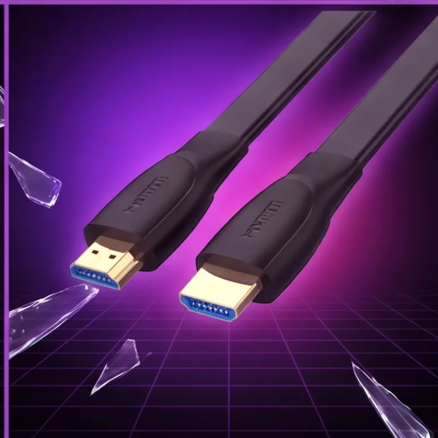 Kabel Unitek HDMI High Speed 2.0 4K 60Hz płaski; C11063BK-2M — zdjęcie główne, smartu.eu Kabel Unitek HDMI High Speed 2.0 4K 60Hz płaski; C11063BK-2M — zdjęcie główne, smartu.eu