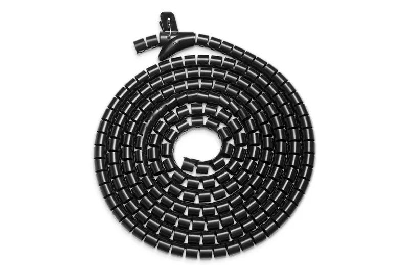Digitus Maskownica organizer do okablowania (kręgosłup) rogulowana elastyczna 5m czarna — zdjęcie producenta Digitus Maskownica organizer do okablowania (kręgosłup) rogulowana elastyczna 5m czarna — zdjęcie producenta