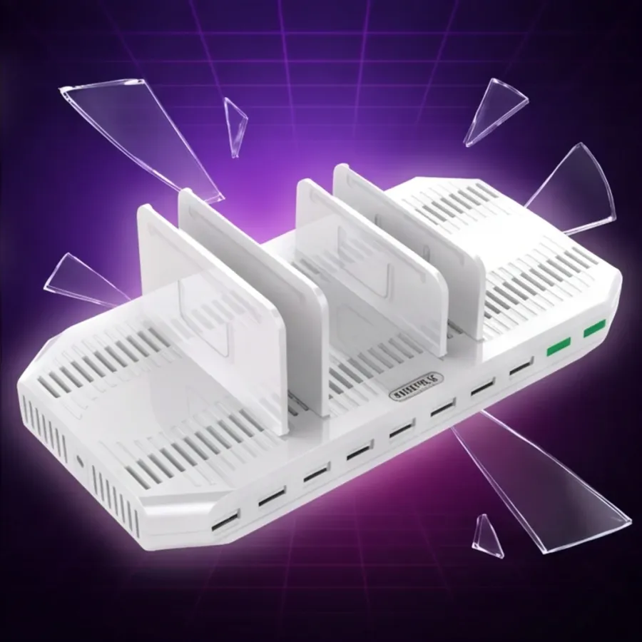 Stacja Unitek ładująca 10xUSB; 96W; 2xQC3.0; Y-2190A — zdjęcie główne, smartu.eu Stacja Unitek ładująca 10xUSB; 96W; 2xQC3.0; Y-2190A — zdjęcie główne, smartu.eu