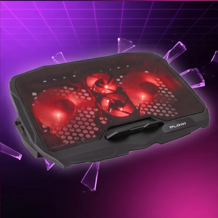 BLOW Podstawka chłodząca laptop 4 FAN HURRICANE — zdjęcie główne, smartu.eu BLOW Podstawka chłodząca laptop 4 FAN HURRICANE — zdjęcie główne, smartu.eu