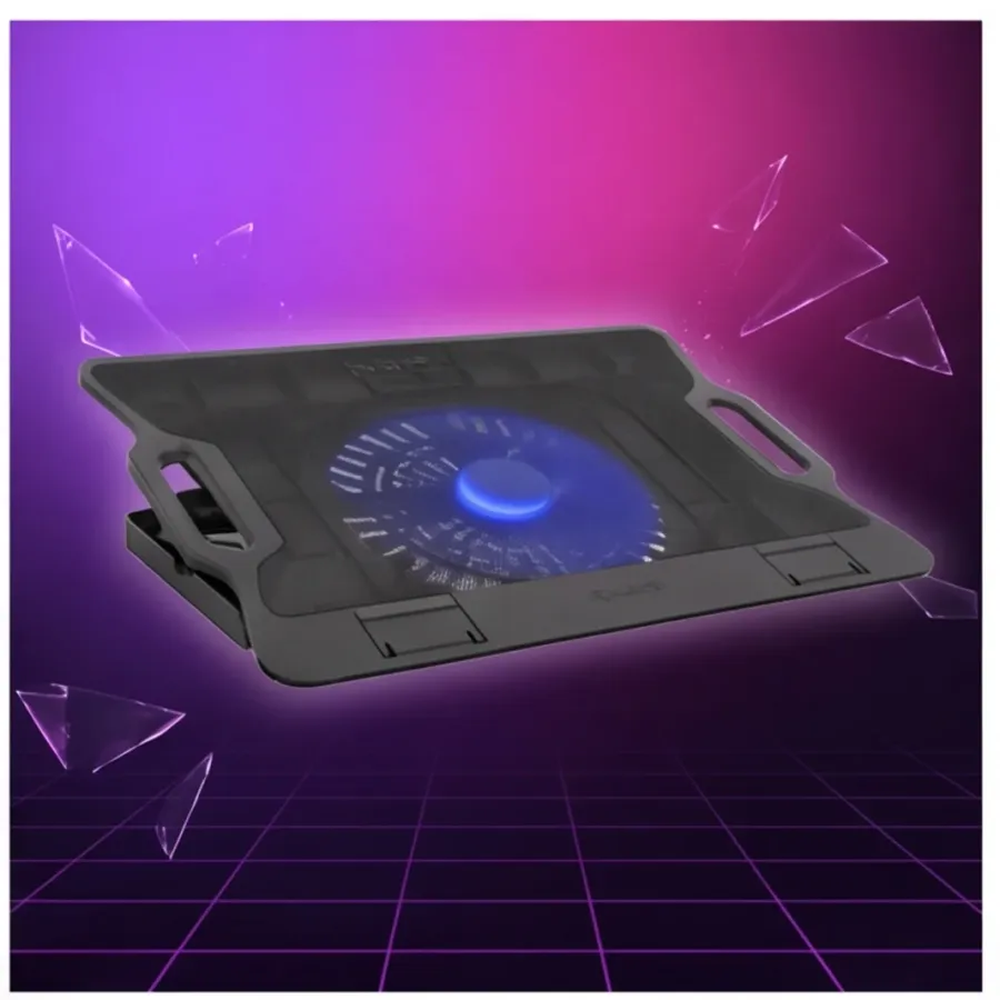 Natec Podstawka chłodząca DIPPER 2 12.1-17.3 cala 2 USB LED — zdjęcie główne, smartu.eu Natec Podstawka chłodząca DIPPER 2 12.1-17.3 cala 2 USB LED — zdjęcie główne, smartu.eu