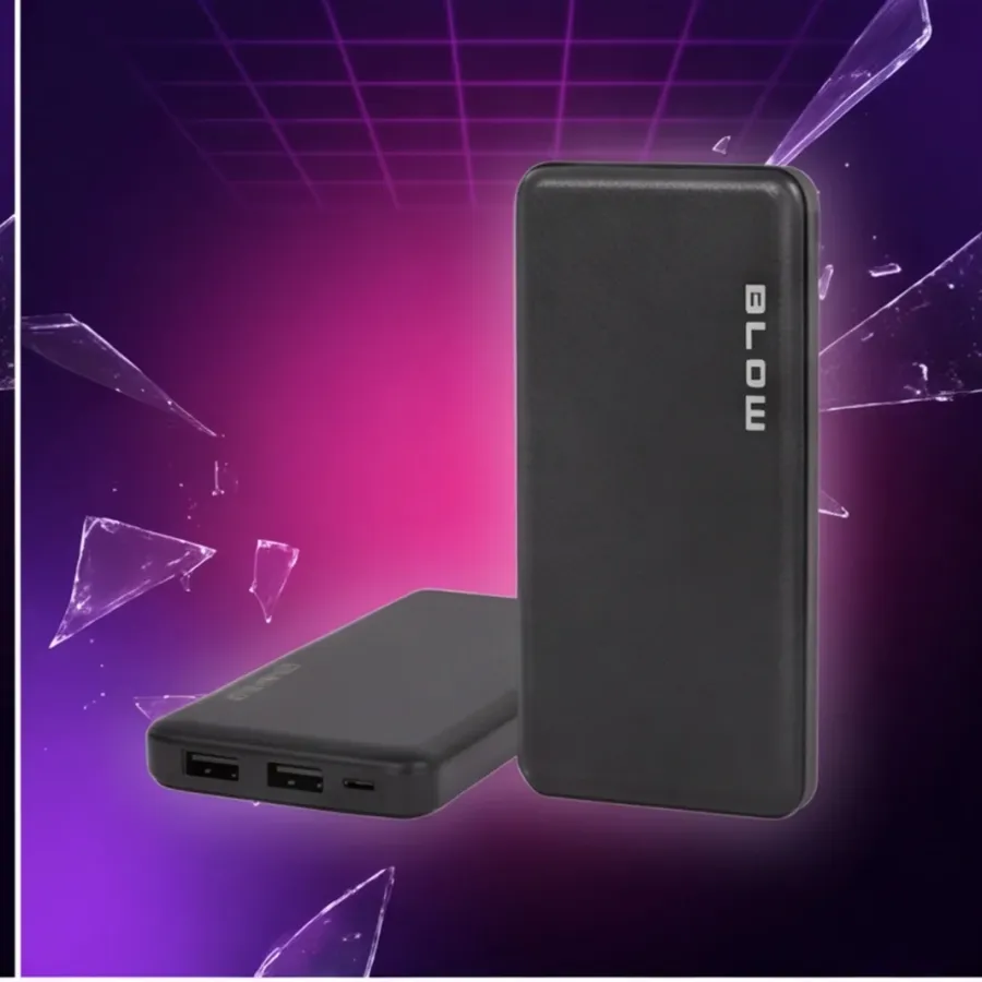 BLOW Power Bank PB10A 10000mAh Czarny — zdjęcie główne, smartu.eu BLOW Power Bank PB10A 10000mAh Czarny — zdjęcie główne, smartu.eu