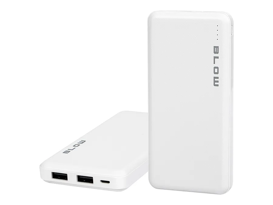 BLOW Power Bank PB10A 10000mAh Biały — zdjęcie producenta BLOW Power Bank PB10A 10000mAh Biały — zdjęcie producenta