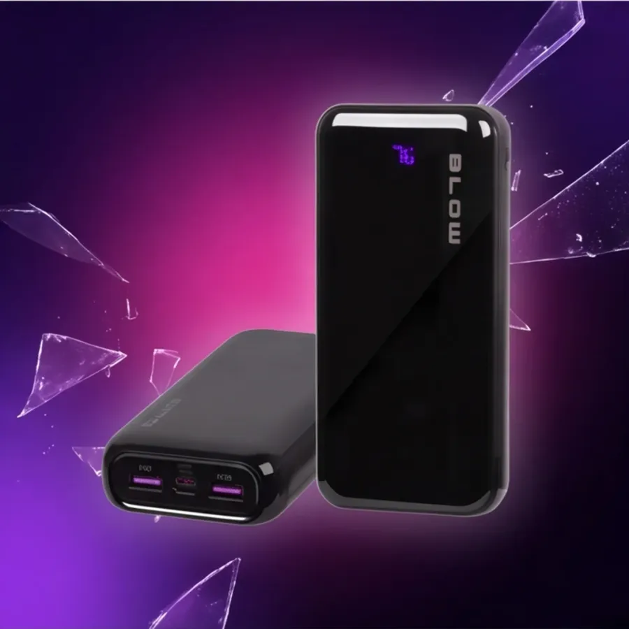PowerBank BLOW 20WPB20F PD 20W 20000mAh Czarny — zdjęcie główne, smartu.eu PowerBank BLOW 20WPB20F PD 20W 20000mAh Czarny — zdjęcie główne, smartu.eu