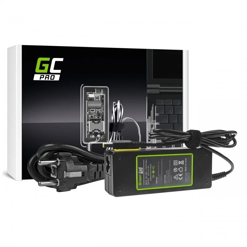 Zasilacz Green Cell PRO 20V 4.5A 90W do Lenovo G500s — zdjęcie producenta Zasilacz Green Cell PRO 20V 4.5A 90W do Lenovo G500s — zdjęcie producenta