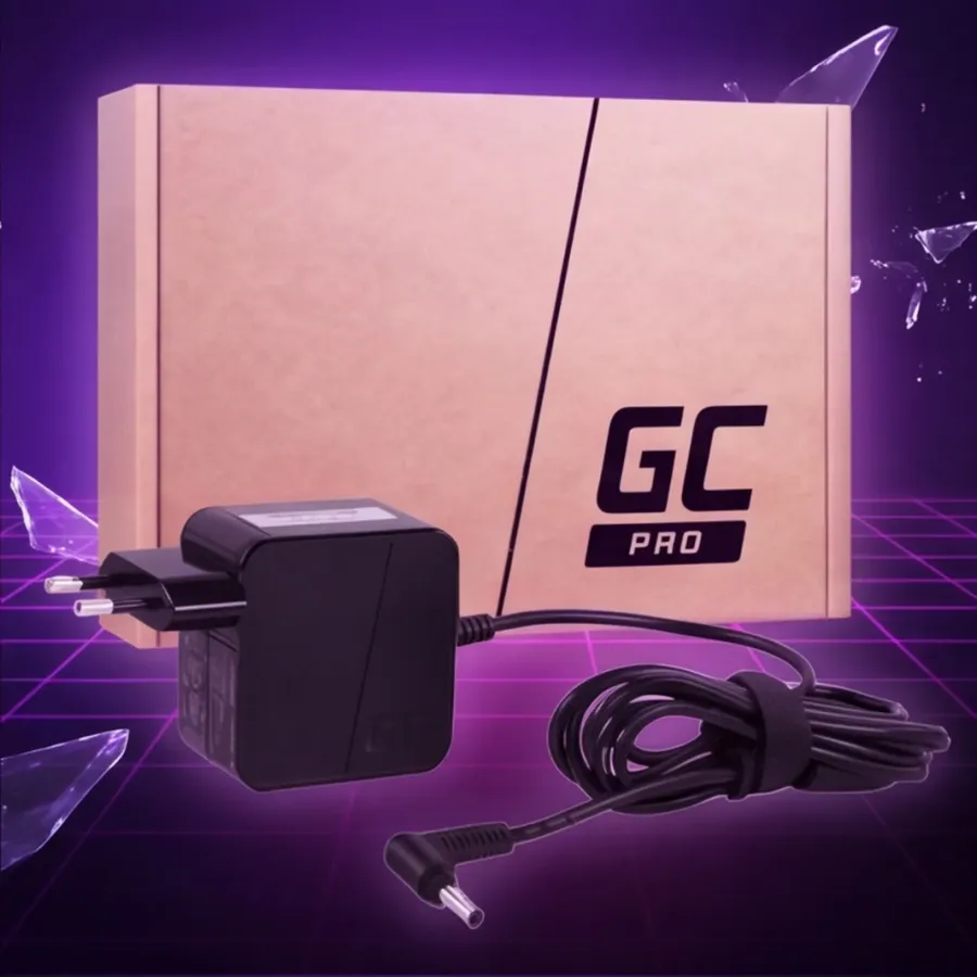 Zasilacz Green Cell 19V 2,37A 45W do Asus R540 X200 X202 F201 UX31 UX32 — zdjęcie główne, smartu.eu Zasilacz Green Cell 19V 2,37A 45W do Asus R540 X200 X202 F201 UX31 UX32 — zdjęcie główne, smartu.eu