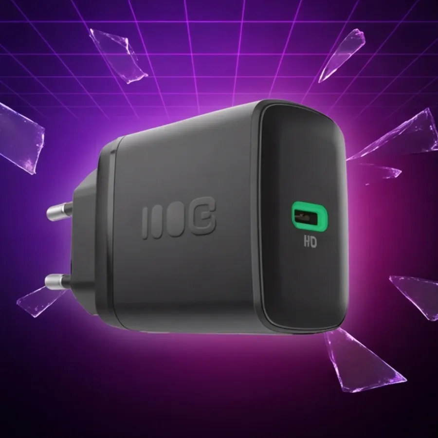 Ładowarka Green Cell sieciowa USB 30W 1x USB-C CZARNA — zdjęcie główne, smartu.eu Ładowarka Green Cell sieciowa USB 30W 1x USB-C CZARNA — zdjęcie główne, smartu.eu