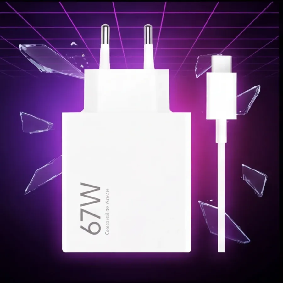 Ładowarka XIAOMI sieciowa 67W HyperCharge Combo TypeA — zdjęcie główne, smartu.eu Ładowarka XIAOMI sieciowa 67W HyperCharge Combo TypeA — zdjęcie główne, smartu.eu