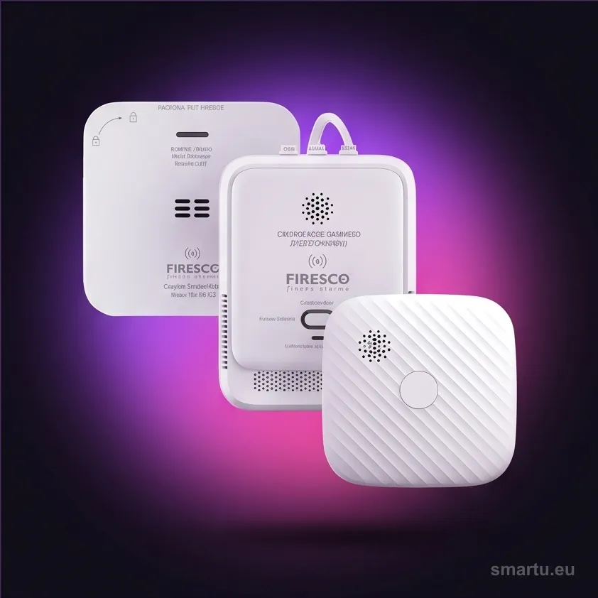 Zestaw czujników WIFI FIRESCO czujnik czadu+czujnik dymu+czujnik gazu Zestaw czujników WIFI FIRESCO czujnik czadu+czujnik dymu+czujnik gazu