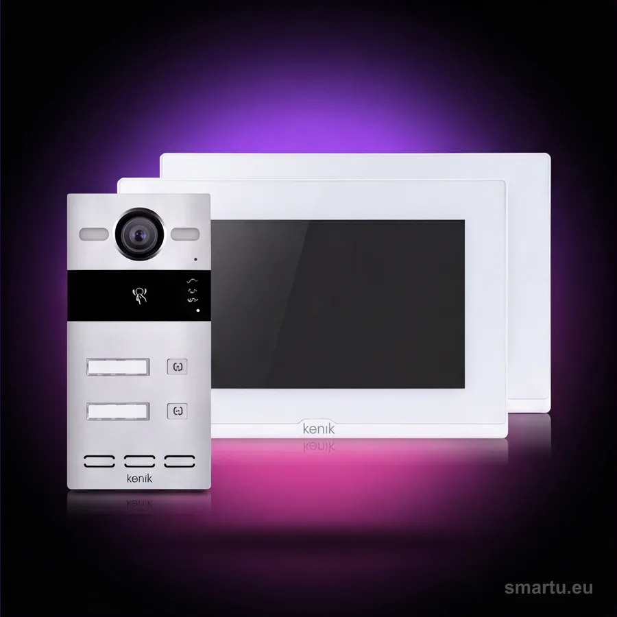 KENIK KG-VK09 wideodomofon IP 7 cali dotykowy WiFi kamera 2MPx karta RFID jednorodzinny KENIK KG-VK09 wideodomofon IP 7 cali dotykowy WiFi kamera 2MPx karta RFID jednorodzinny