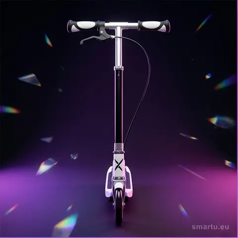Trike Fix hulajnoga dziecięca składana LED dwukołowa podwójne hamulce czarna 8+ KX2778 Trike Fix hulajnoga dziecięca składana LED dwukołowa podwójne hamulce czarna 8+ KX2778