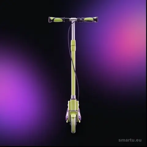 Trike Fix hulajnoga dziecięca dwukołowa LED składana neon zielony podwójny hamulec koła 145 mm Trike Fix hulajnoga dziecięca dwukołowa LED składana neon zielony podwójny hamulec koła 145 mm