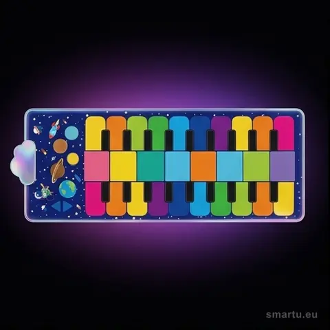 Interaktywna mata taneczna dla dzieci 8 instrumentów 10 melodii pianinko grające KX2929 Interaktywna mata taneczna dla dzieci 8 instrumentów 10 melodii pianinko grające KX2929