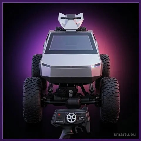 Samochód RC 1:8 Cyber Pickup Truck 4WD 2,4GHz, zdalnie sterowany pickup terenowy z oświetleniem LED, skala 45 cm Samochód RC 1:8 Cyber Pickup Truck 4WD 2,4GHz, zdalnie sterowany pickup terenowy z oświetleniem LED, skala 45 cm