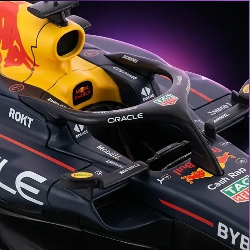 Pilot 2,4 GHz do bolidu Rastar RB19 - ergonomiczny kształt, zasilanie 2x AA Pilot 2,4 GHz do bolidu Rastar RB19 - ergonomiczny kształt, zasilanie 2x AA
