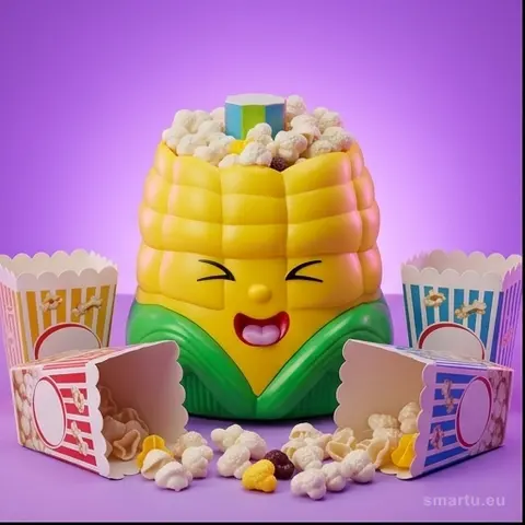 Gra zręcznościowa Złap Popcorn kukurydza 2-4 graczy maszyna wyrzutnia zabawka dla dzieci 4+ Gra zręcznościowa Złap Popcorn kukurydza 2-4 graczy maszyna wyrzutnia zabawka dla dzieci 4+