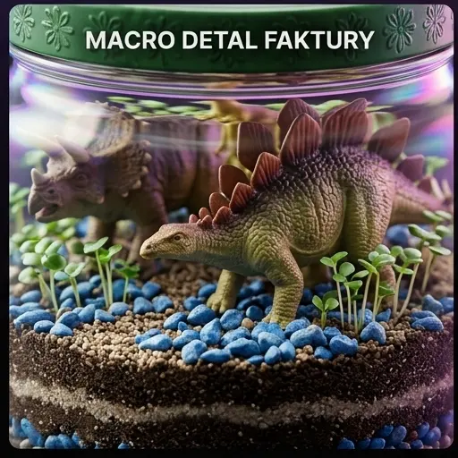 Lampka nocna LED w pokrywce terrarium dinozaurów - podświetlenie wieczorne dla dzieci Lampka nocna LED w pokrywce terrarium dinozaurów - podświetlenie wieczorne dla dzieci