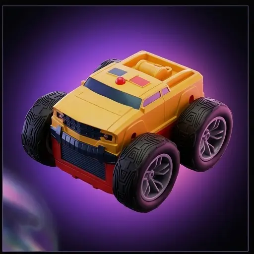 Revolt Rescue Racer RC czerwona strona wóz strażacki LED widok z przodu Revolt Rescue Racer RC czerwona strona wóz strażacki LED widok z przodu