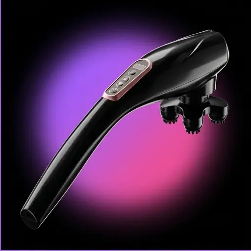6 nasadek do masażera wibracyjnego KX3715 rozłożonych na białym tle - shiatsu, akupresura, płaska, wielopunktowa 6 nasadek do masażera wibracyjnego KX3715 rozłożonych na białym tle - shiatsu, akupresura, płaska, wielopunktowa