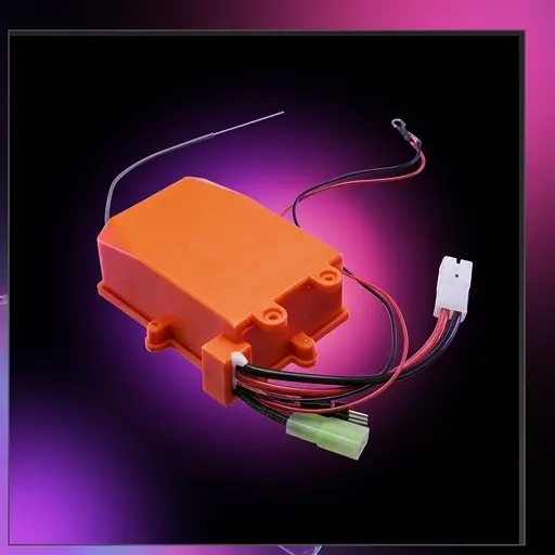 Odbiornik FT009-9 2,4 GHz do łodzi RC FT009 - widok płytki elektronicznej Odbiornik FT009-9 2,4 GHz do łodzi RC FT009 - widok płytki elektronicznej