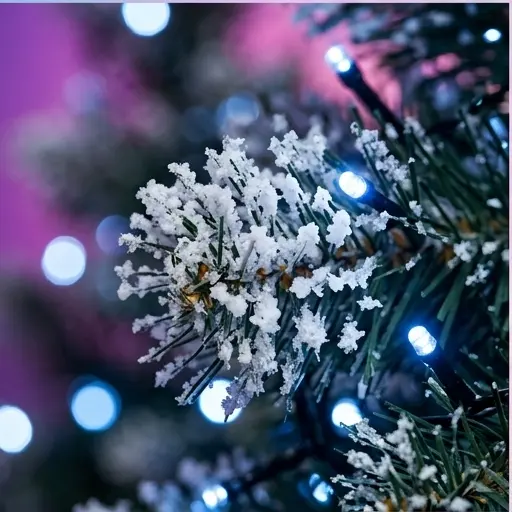 Detal: diody LED zimny biały na zielonym kablu, odstęp ok. 9,5 cm między lampkami Detal: diody LED zimny biały na zielonym kablu, odstęp ok. 9,5 cm między lampkami
