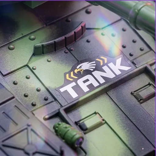 Pilot 2,4 GHz do czołgu War Tank 9993 - widok na przyciski sterowania i antenę Pilot 2,4 GHz do czołgu War Tank 9993 - widok na przyciski sterowania i antenę