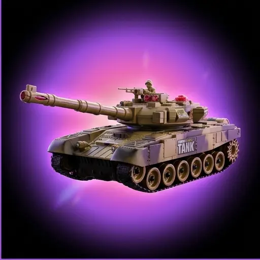 Obrotowa wieżyczka czołgu RC War Tank 9993 - kąt obrotu 360 stopni, widok z góry Obrotowa wieżyczka czołgu RC War Tank 9993 - kąt obrotu 360 stopni, widok z góry