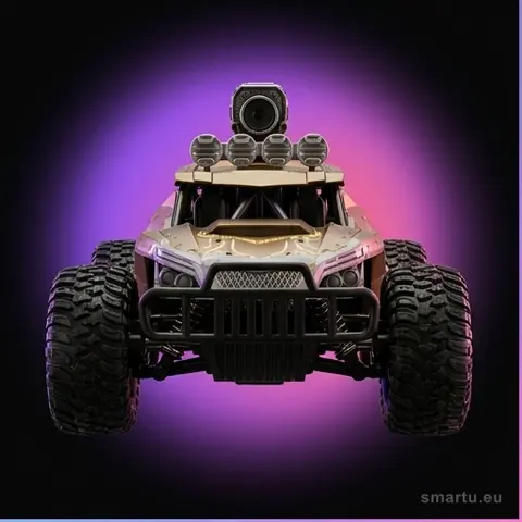 Samochód RC drift terenowy 1:16 20 km/h brązowy, napęd 4×4, amortyzatory, pilot pistolet, USB Samochód RC drift terenowy 1:16 20 km/h brązowy, napęd 4×4, amortyzatory, pilot pistolet, USB