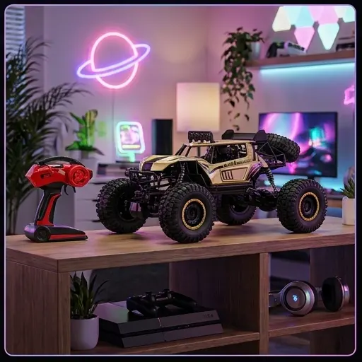 Diody LED Rock Crawler RC złoty - jazda po zmroku, efekt świetlny Diody LED Rock Crawler RC złoty - jazda po zmroku, efekt świetlny