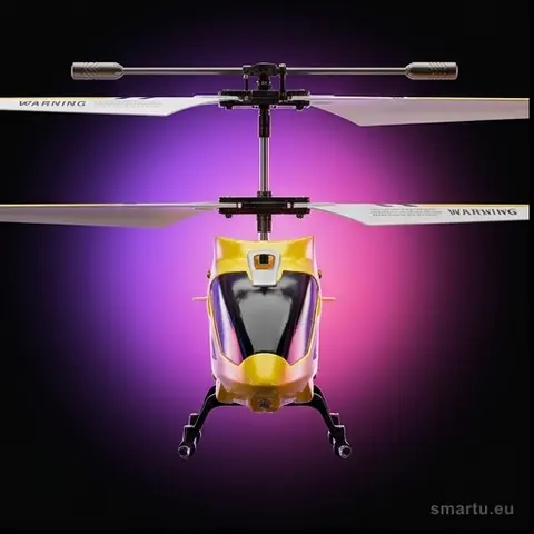 Syma S107G helikopter RC zdalnie sterowany żółty, żyroskop GYRO, aluminiowa rama, lot do 10 min Syma S107G helikopter RC zdalnie sterowany żółty, żyroskop GYRO, aluminiowa rama, lot do 10 min